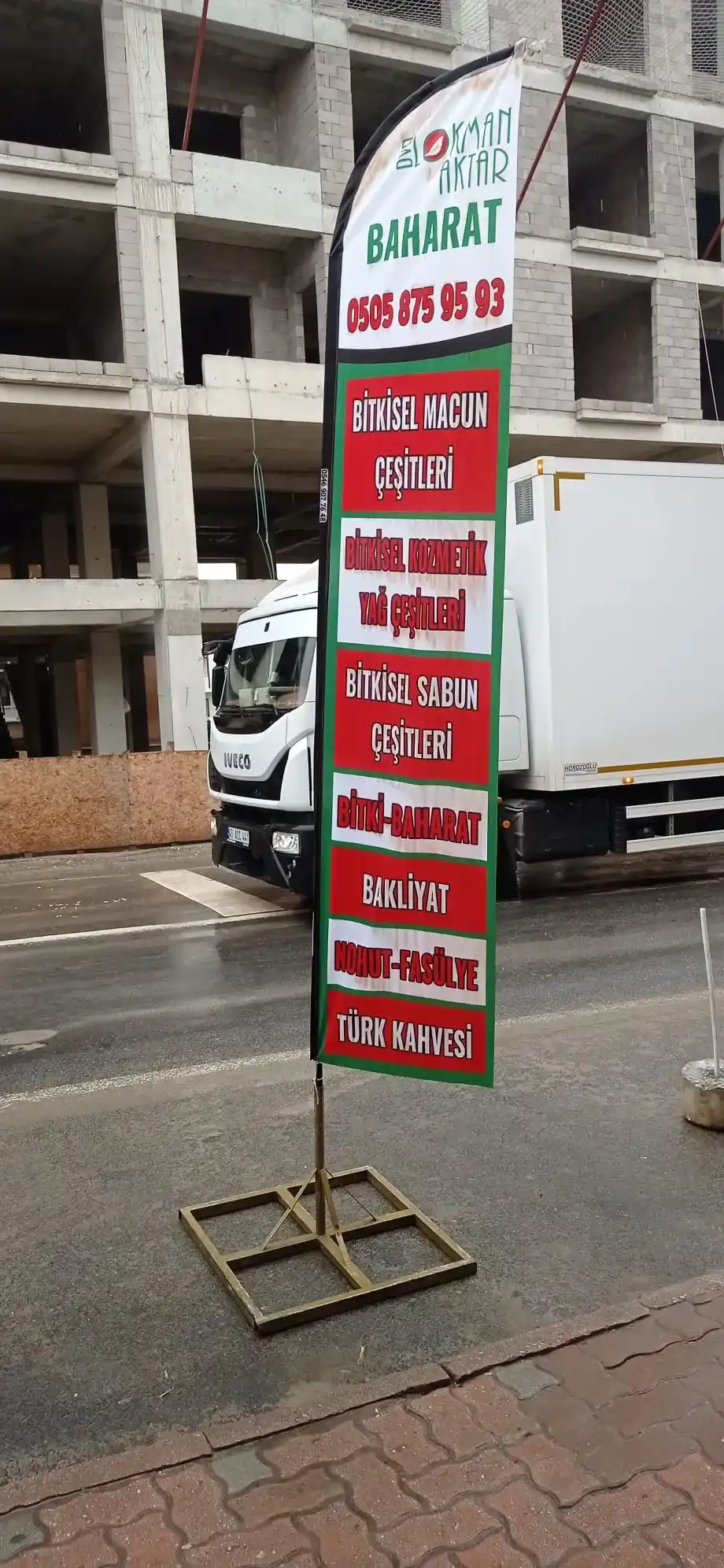 Doğal Ürünler Yelken Bayrağı-15