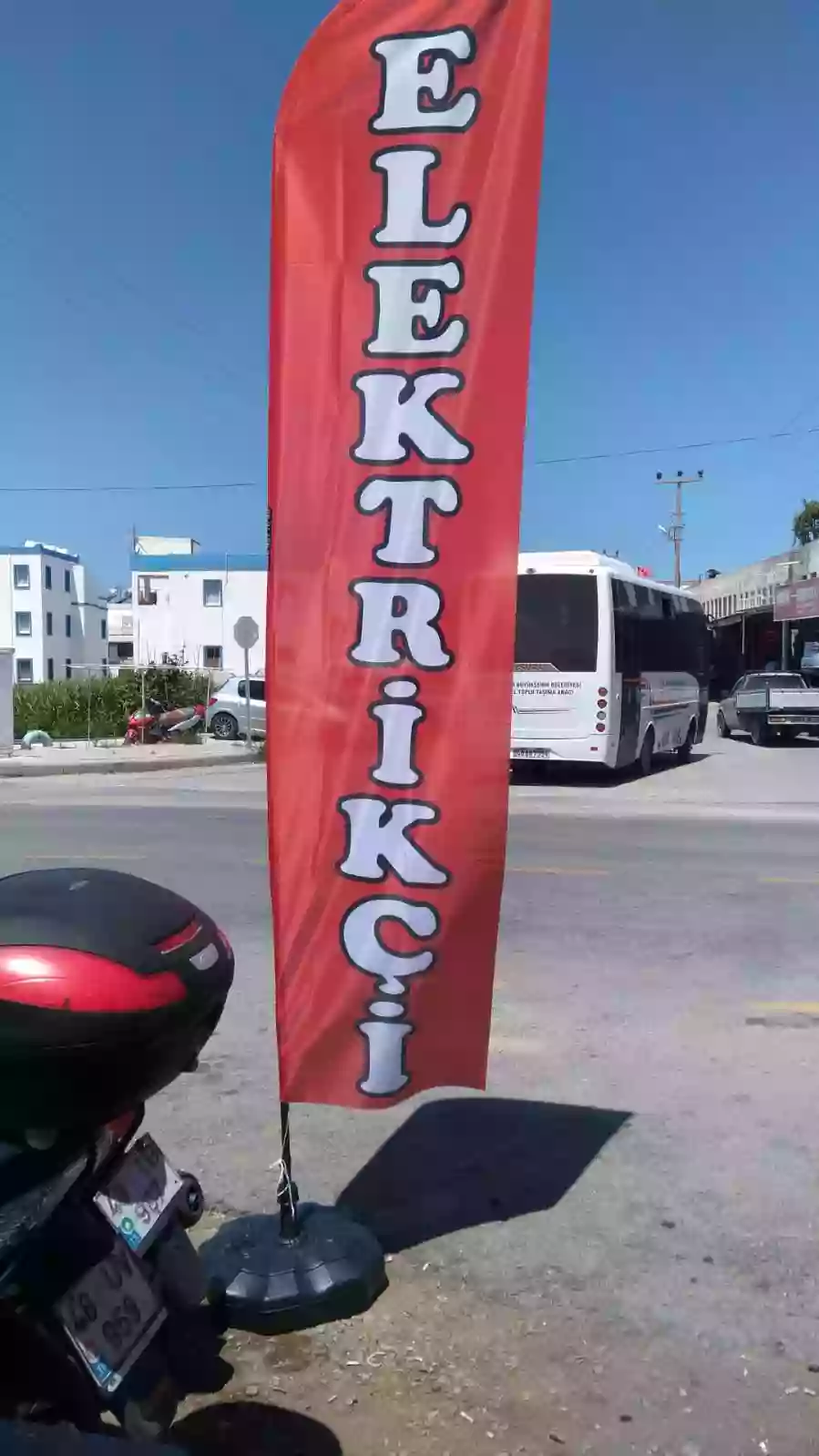 Oto Elektirikci Yelken Bayrağı-9