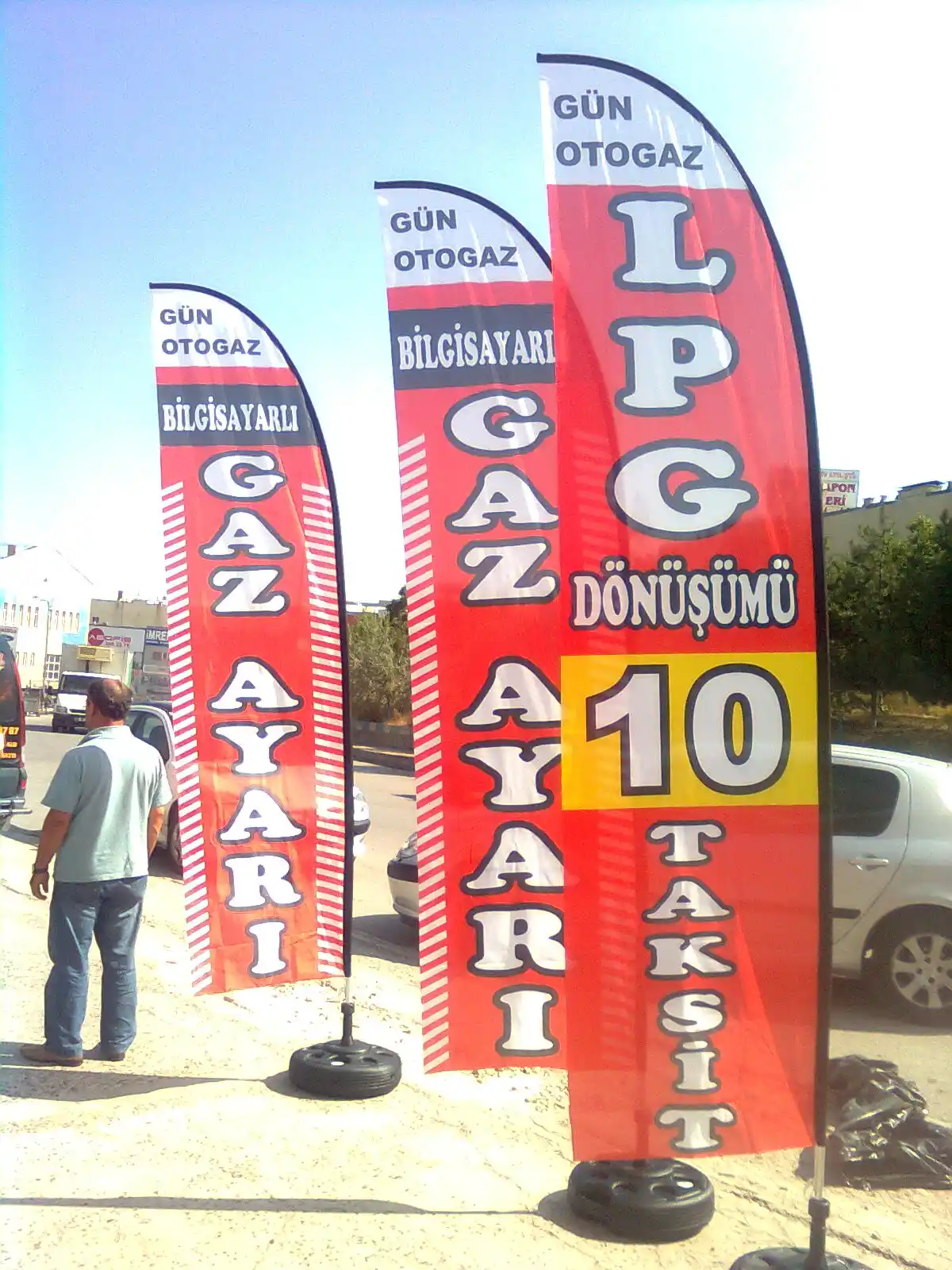 Oto Gazcı Yelken Bayrağı-3