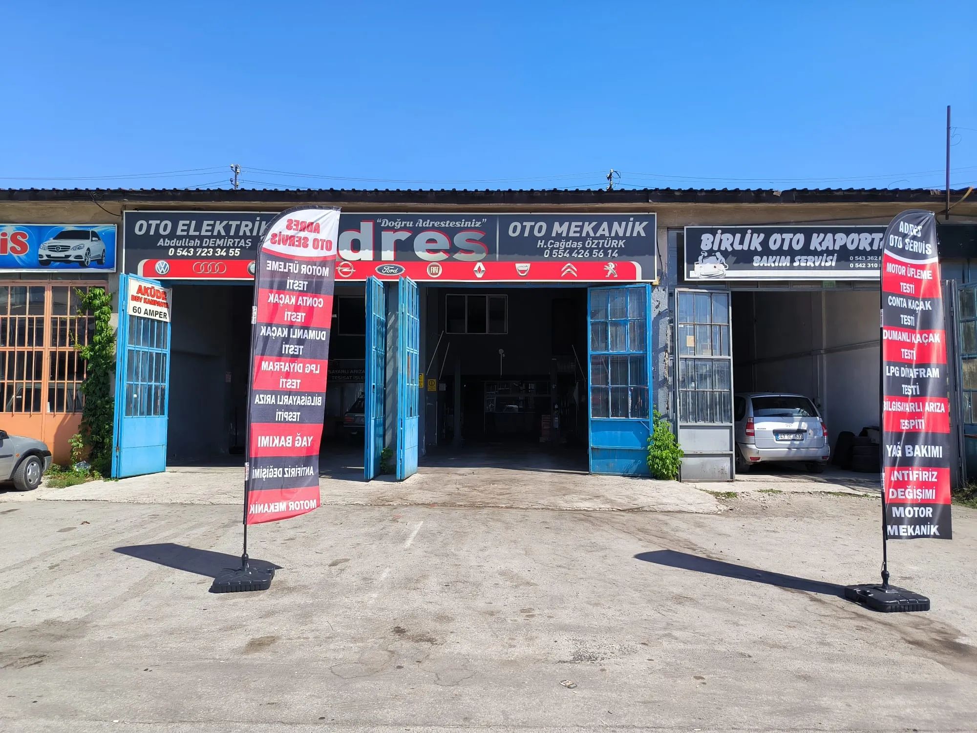 Oto Tamirci Yelken Bayrağı-23