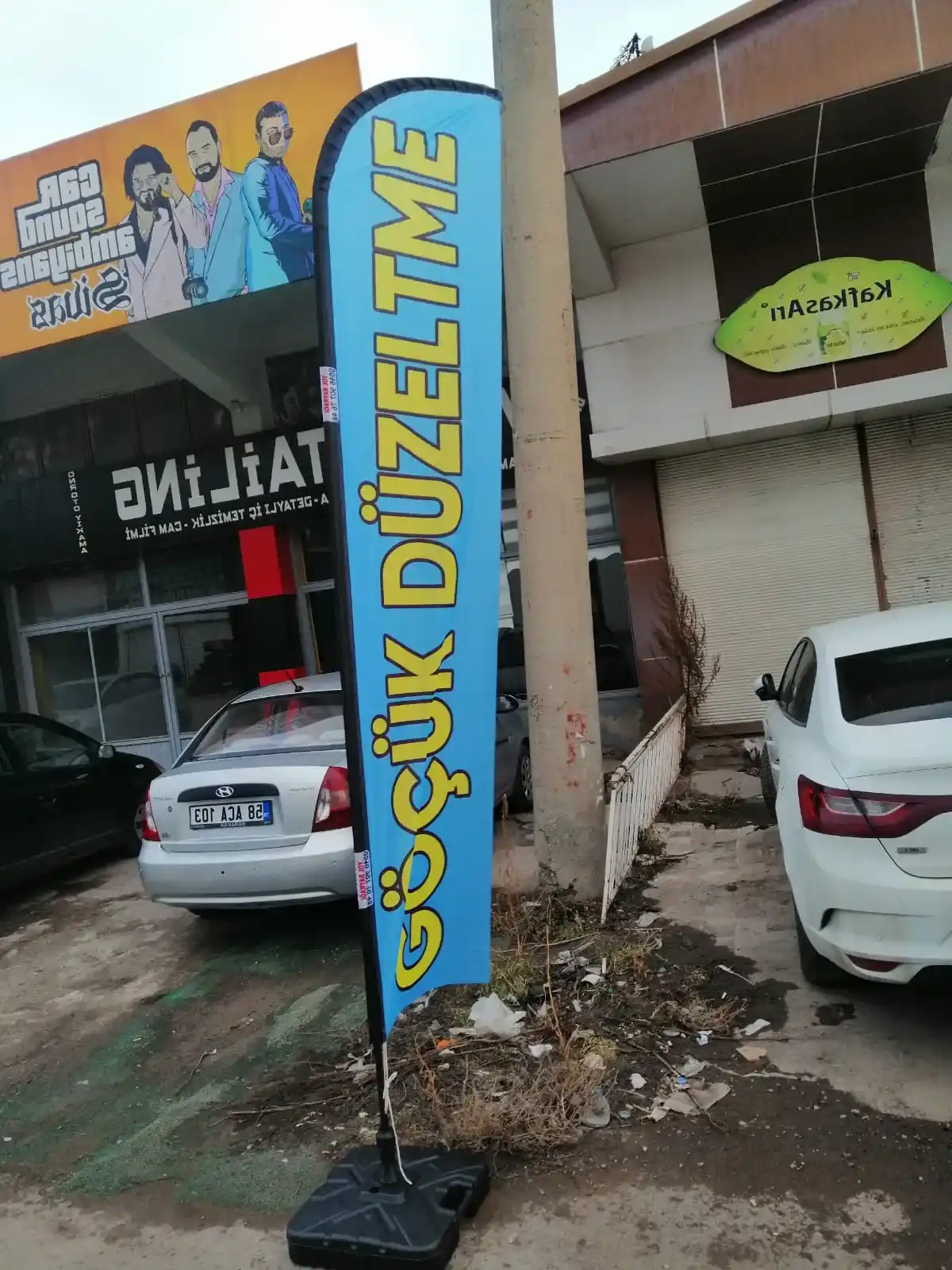 Oto Tamirci Yelken Bayrağı-28