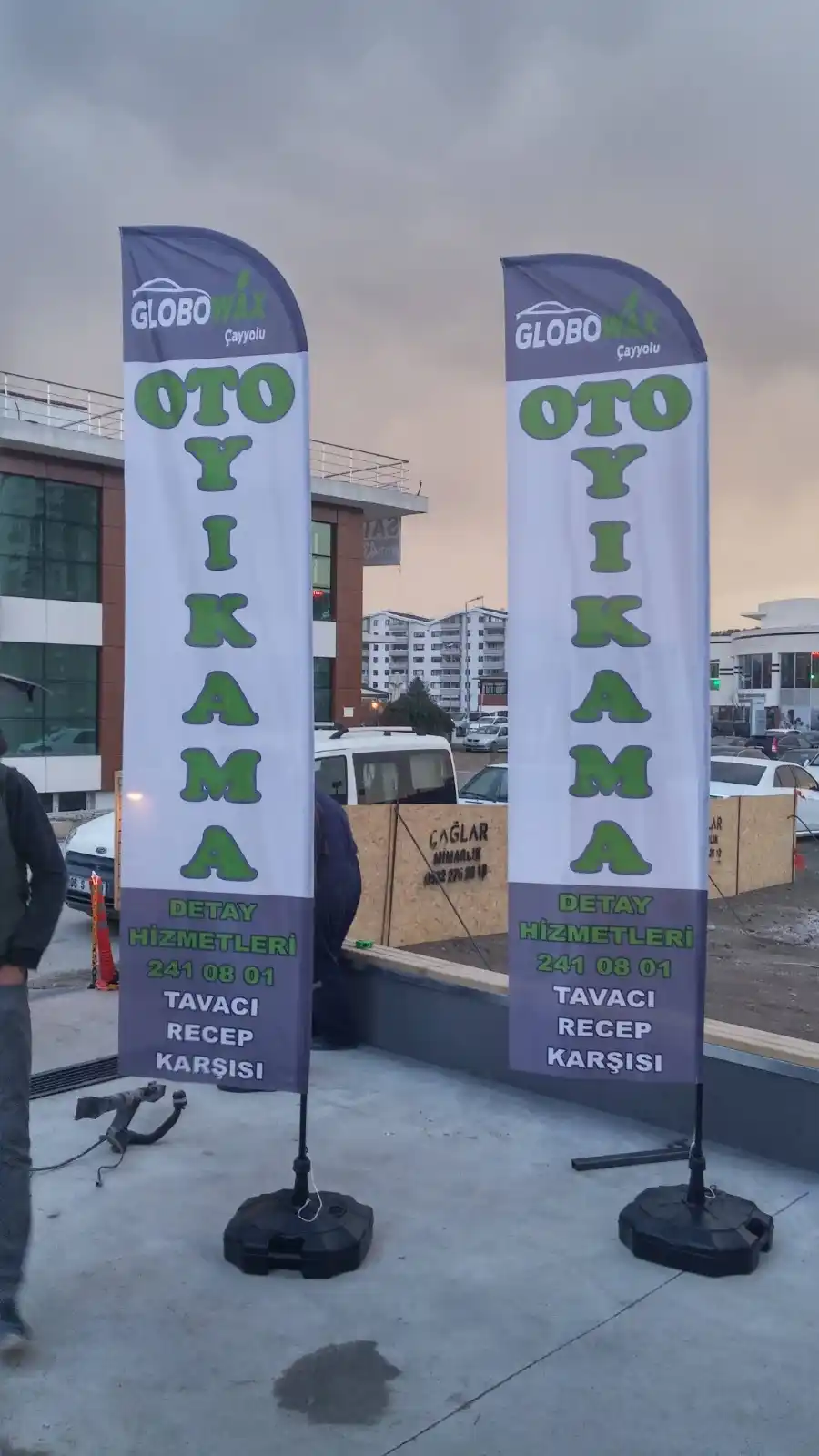 Oto Yıkama Yelken Bayrağı-16