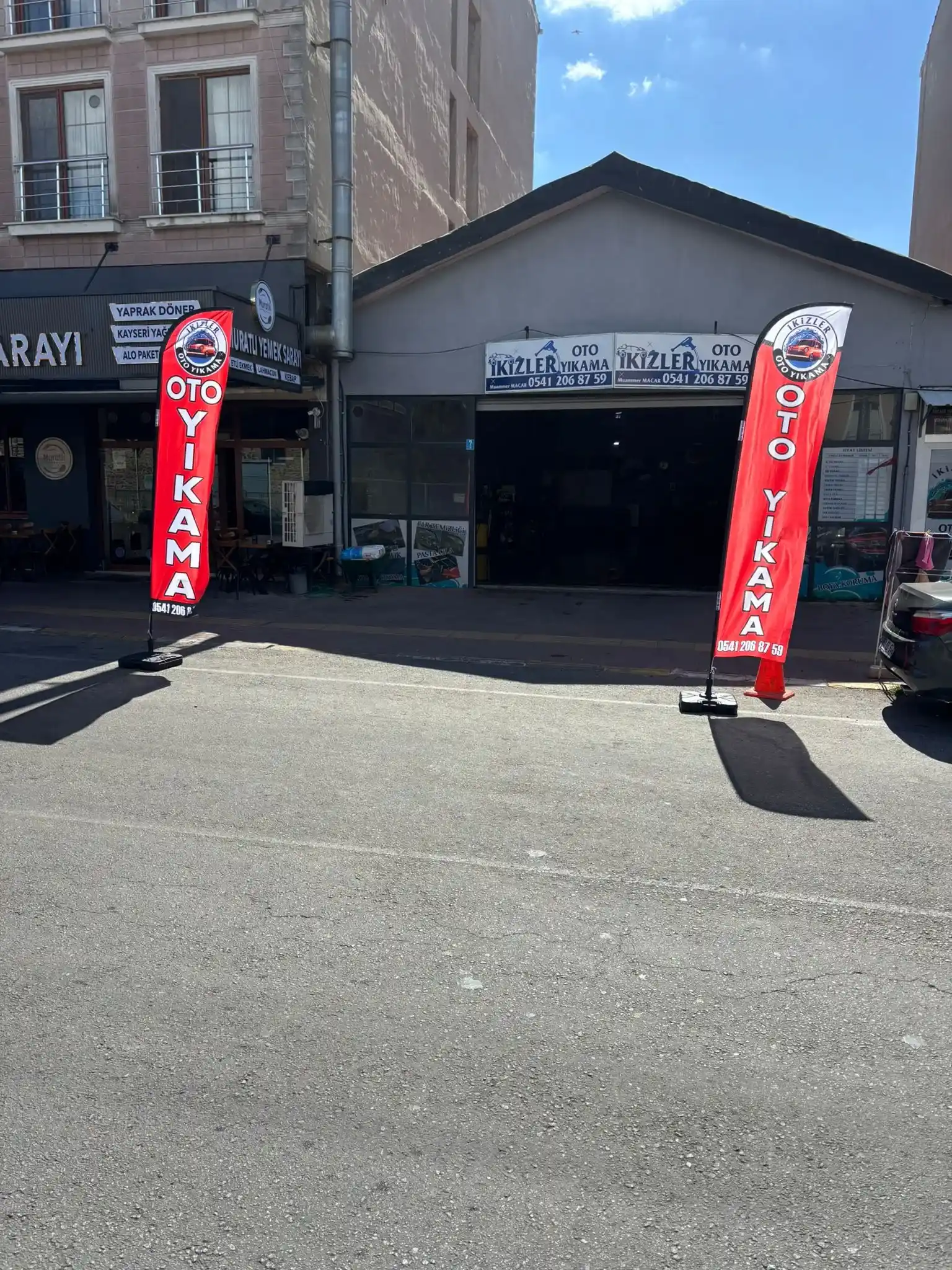 Oto Yıkama Yelken Bayrağı-36